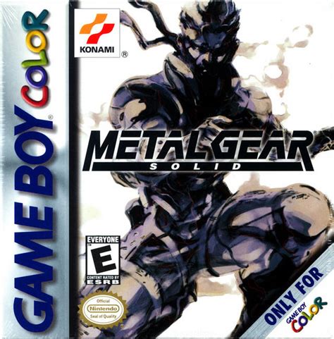 metal gear solid game boy color box|metal gear solid gbc walkthrough.